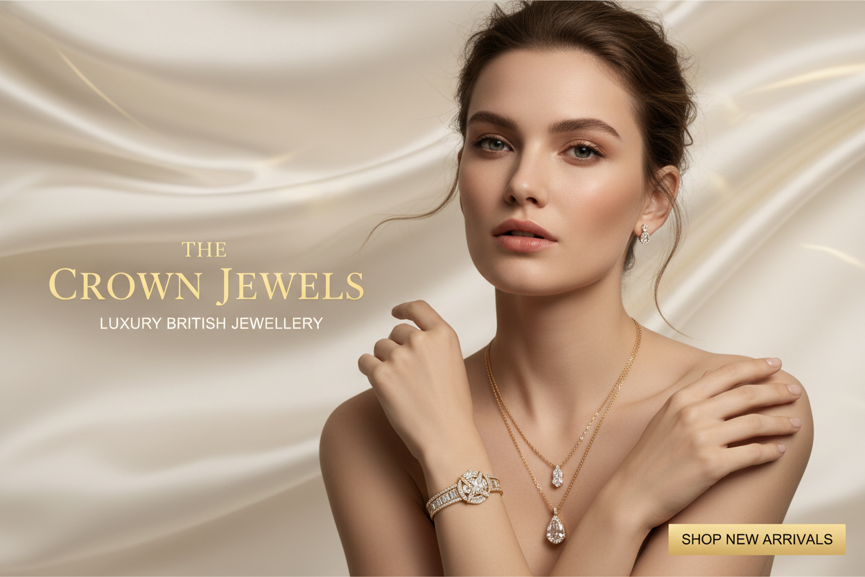 Luxury Jewellery Model Banner
